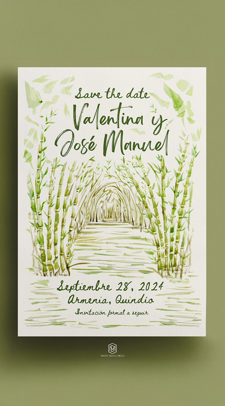 Save the Date VJ bg