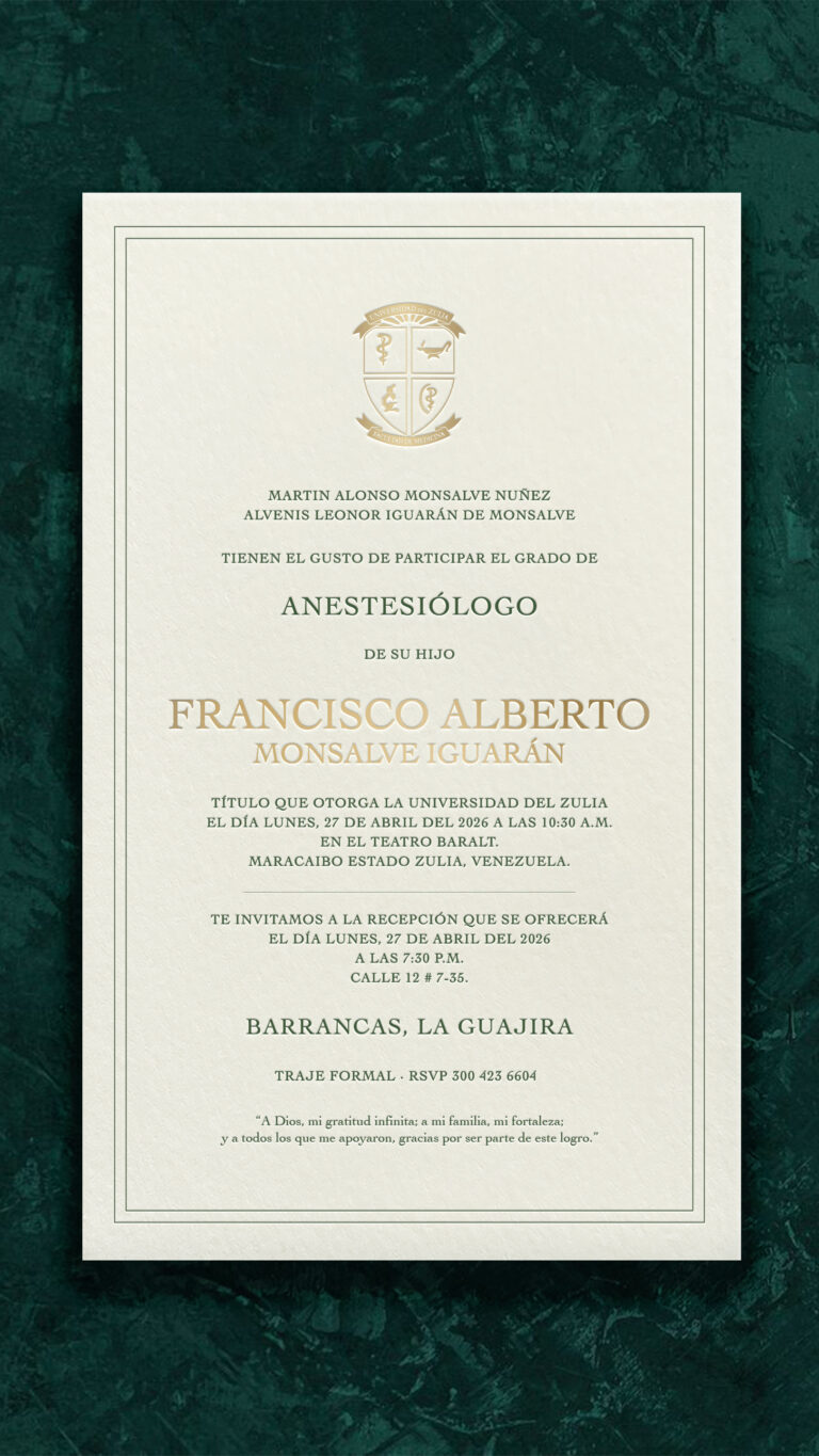 Tarjeta Grado